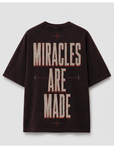 Miracles Are Made Oversized Tee