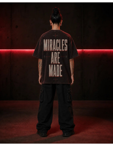 Miracles Are Made Oversized Tee
